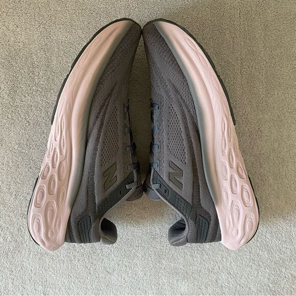 New Balance Shoes Womens 13 D Gray Purple 1080v13 Wide Running Sneakers W1080Z13 - Picture 6 of 12